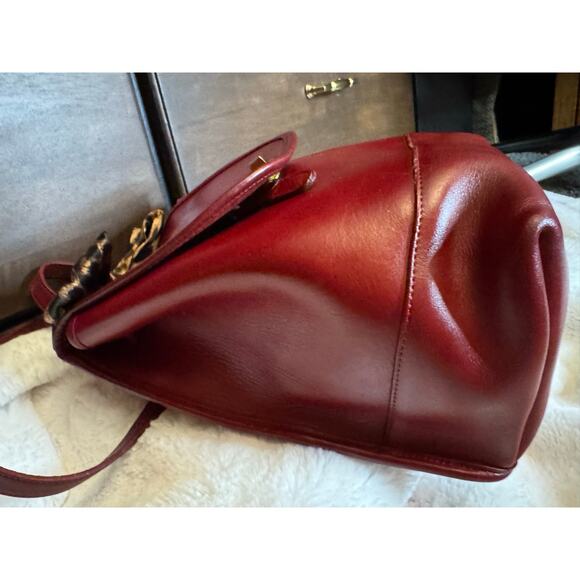 Coach Vintage City Backpack in Red – Beautifully Restored - Picture 10 of 14